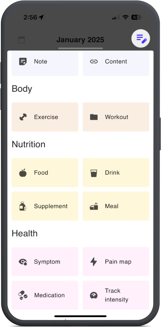 example medication management FAB best life app